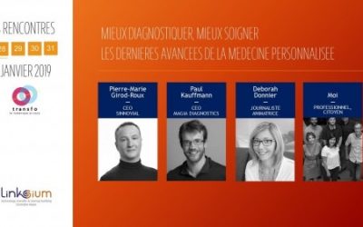 Paul Kauffmann, dirigeant de MagIA diagnostics parle de médecine personnalisée